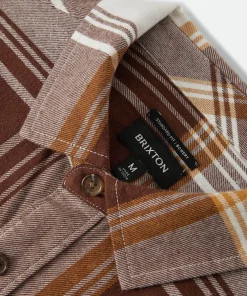 Bowery Lightweight Ultra Flannel Chocolate/Off White