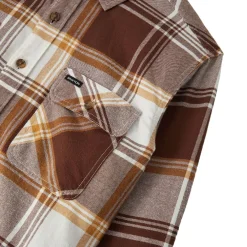 Bowery Lightweight Ultra Flannel Chocolate/Off White