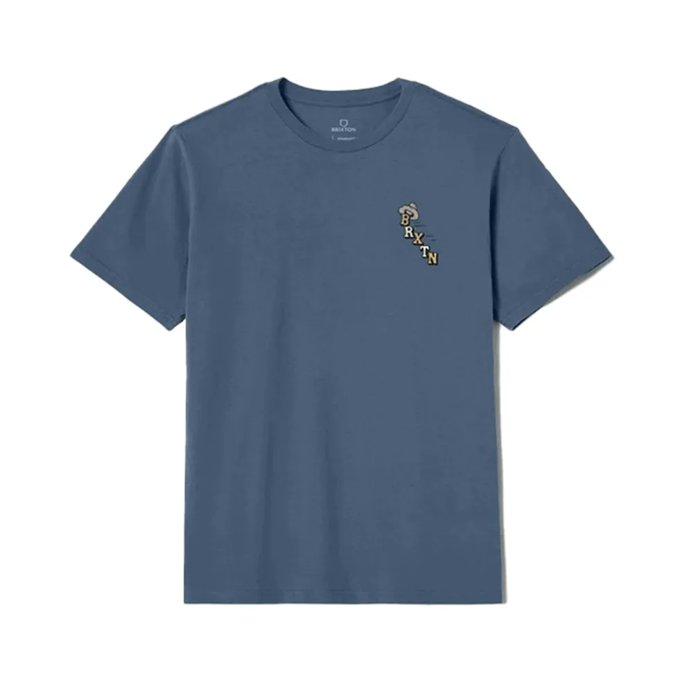 Buck Club Standard Tee Harbor Blue