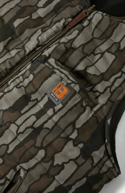 Builders Abraham Rev Vest Bark Camo