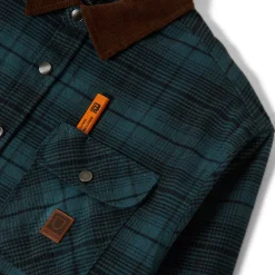 Builders Bowery Performance Flannel Night Sage/Black