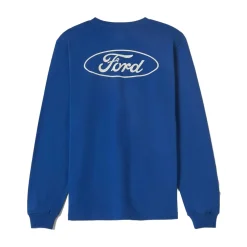 Built Tough L/S Standard Tee Ford Blue