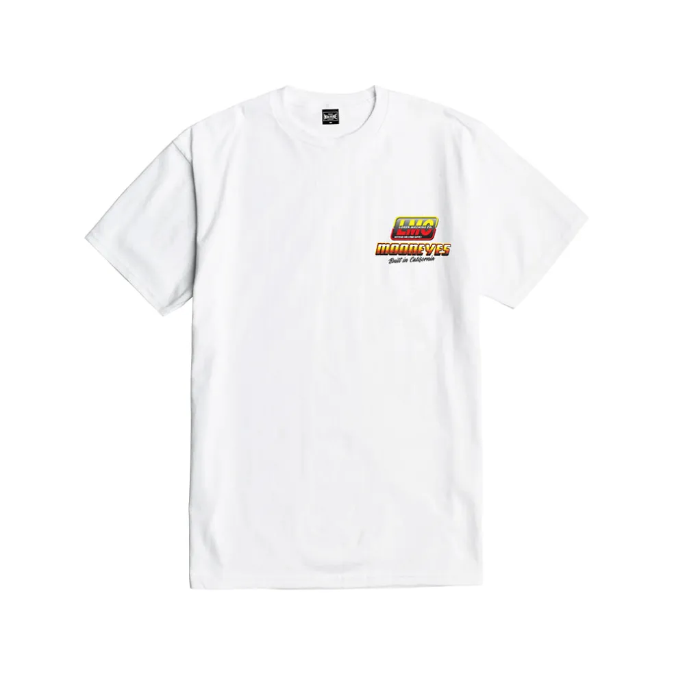 Burnout Tee White