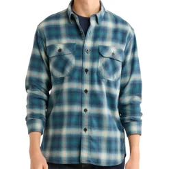 Burnside Navy/Blue/Grey Plaid 24'