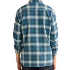 Burnside Navy/Blue/Grey Plaid 24'