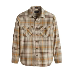 Burnside Tan/Brown/Grey Plaid 24'