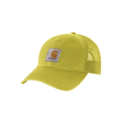 Canvas Mesh Back Cap Warm Olive