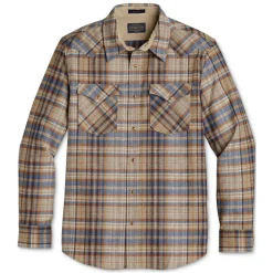 Canyon Shirt Brown/Blue/Gold Multi 22'