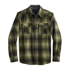 Canyon Shirt Green/Grey Mix Ombre 22
