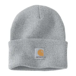 Carhartt Knit Cuffed Beanie Heather Grey