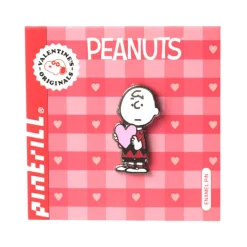 Charlie Brown Heart Pin