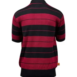 Charlie Brown Shirt Maroon/Black