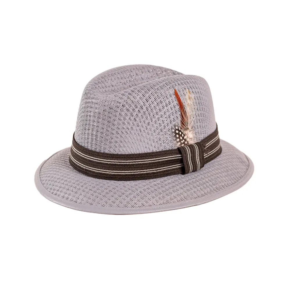 Chavez Fedora Lt Grey