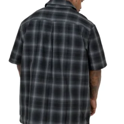 Checker S/S Flannel Black/Black