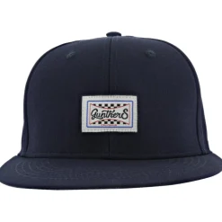 Checkered Flag Hat Navy