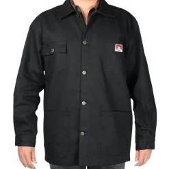 Chore Coat Black/ Hickory Lined