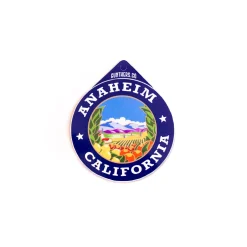City Of Anaheim Seal Sticker