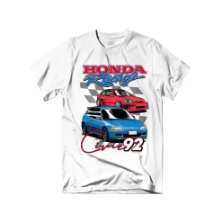 Civic Racing S/S Tee White