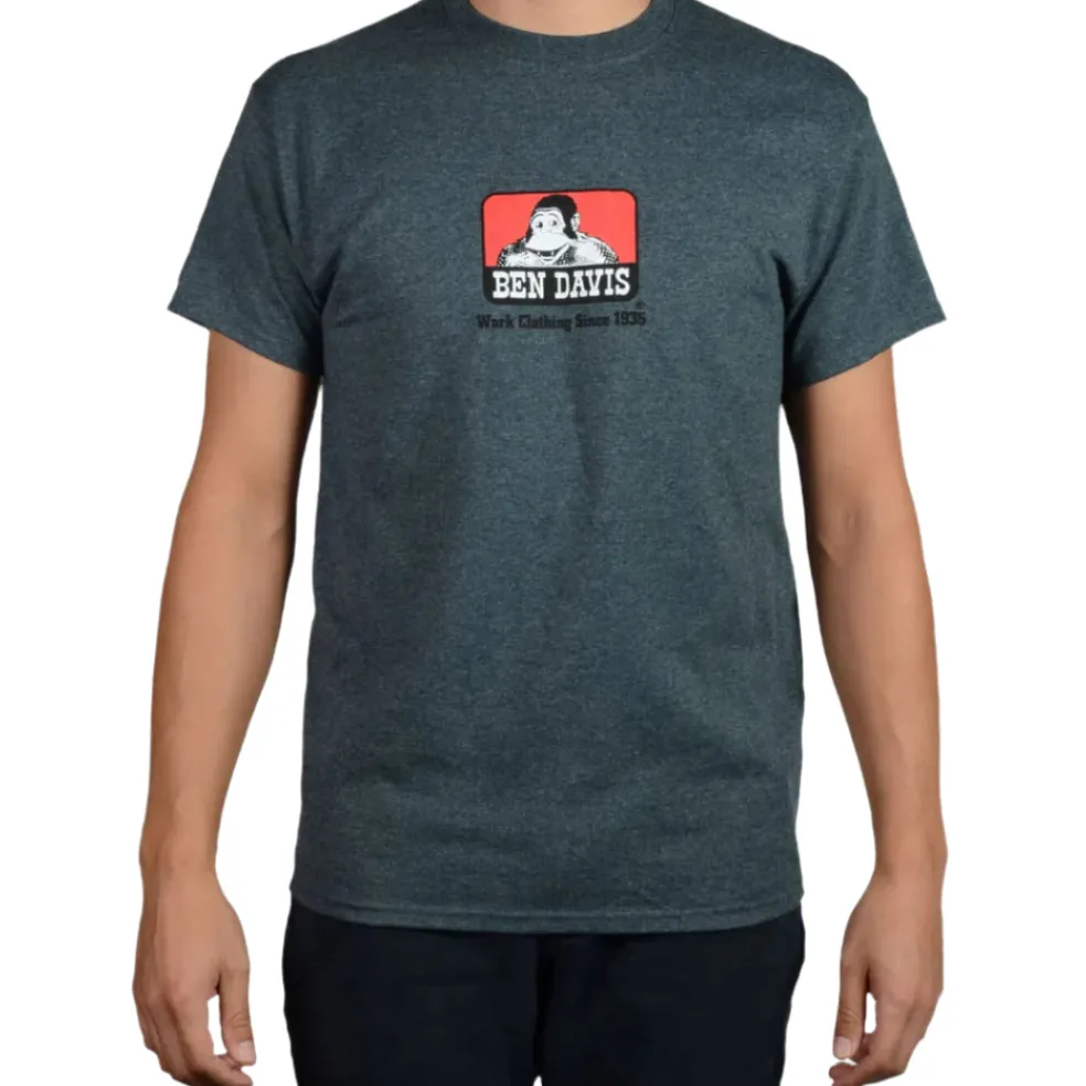 Classic Logo T-shirt Charcoal Heather