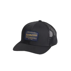 Classic Patch Trucker Hat Black