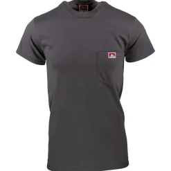 Classic Pocket Tee Charcoal
