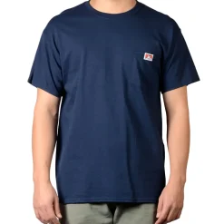 Classic Pocket Tee Navy