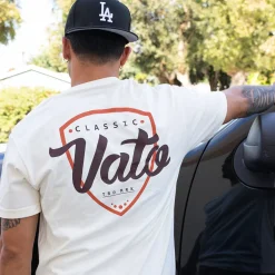 Classic Vato Shield Tee Cream