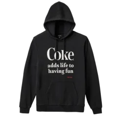Coca-Cola Having Fun Hood Black