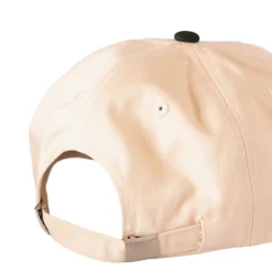 Collegiate 6 Panel Strapback Hat Cedar