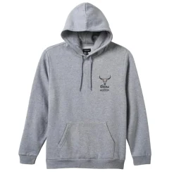 Coors Bull Hoodie Heather Grey