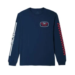 Coors Light Pit Stop L/S Standard Tee Navy