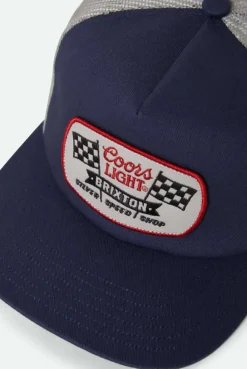 Coors Light Pit Stop MP Trucker Navy/Silver