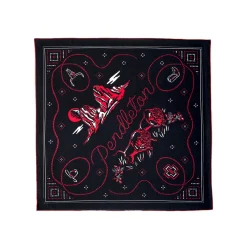 Cowboy Scene Bandana Black