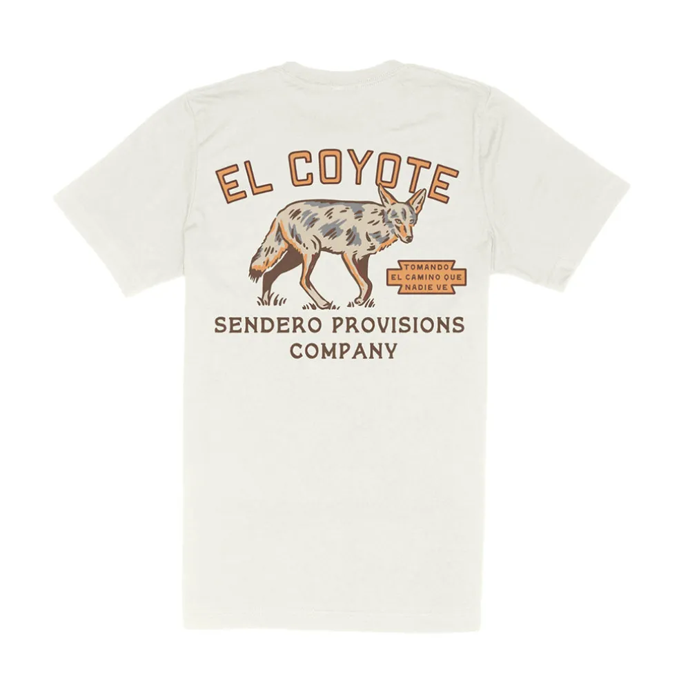 Coyote Tee Vintage White