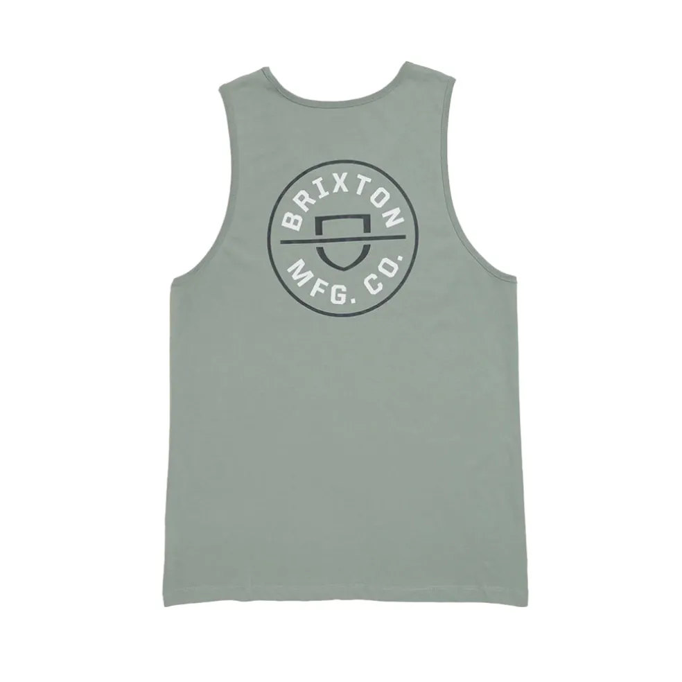 Crest Tank Top Chinois Green/ White/ Black