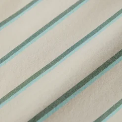 Cru Stripe SS Woven Beige/Pine Needle/Aquatic Green