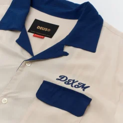Diablo Bowling Shirt Dirty White
