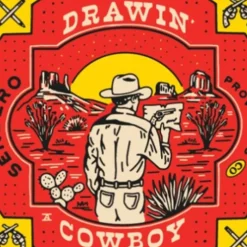 Drawing Cowboy Bandana