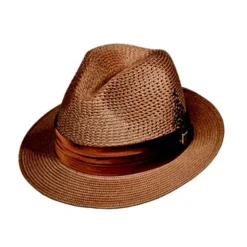 Dublin Fedora Cognac