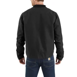 Duck Blanket-Lined Detroit Jacket Black