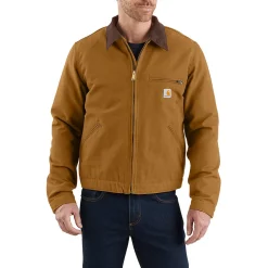 Duck Blanket-Lined Detroit Jacket Brown