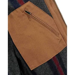 Duck Blanket-Lined Detroit Jacket Brown