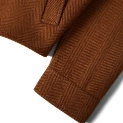 Durham Brushed Jacket Brushed Pinecone