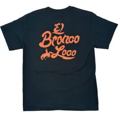 El Bronco Loco Tee Black