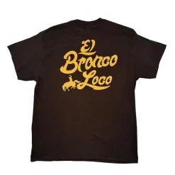 El Bronco Loco Tee dark Chocolate