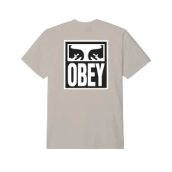 Eyes Icon 2 Tee Silver Grey