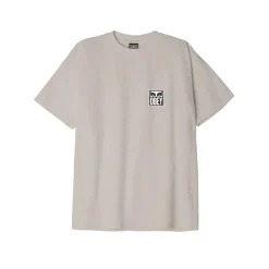 Eyes Icon 2 Tee Silver Grey