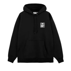 Eyes Icon Hoodie Black