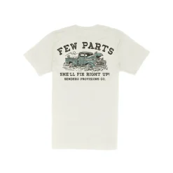 Few Parts Tee Vintage White