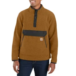 Fleece Pullover Carhartt Brown